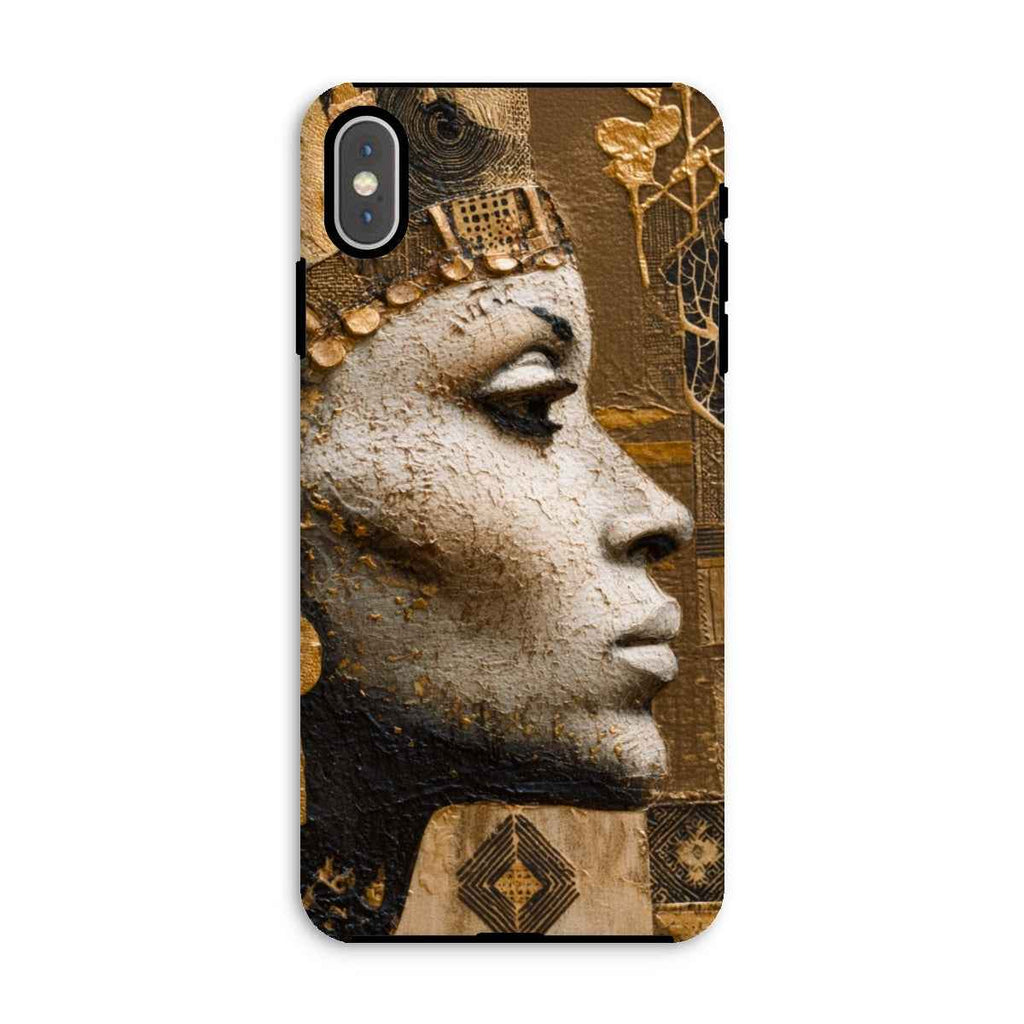 Afrocentric Golden Empress Dual Layer Tough Phone Case