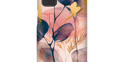 Peachy Golden Flora Escape Snap Phone Case by Prodigi