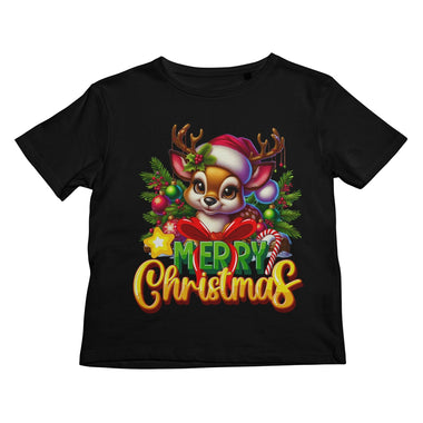 Reindeer Merry Christmas  Kids T-Shirt