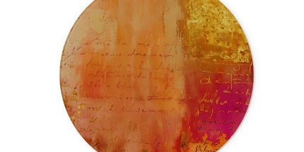 Warm Amber Seranade Glass Chopping Board Eclectic Art by Prodigi