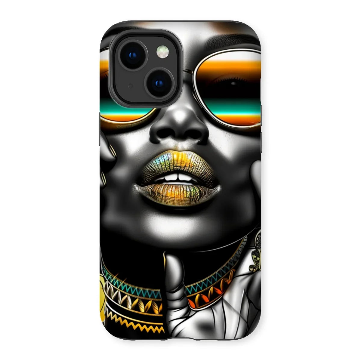 Vibrant Flow Girl Tough Phone Case - D'Sare