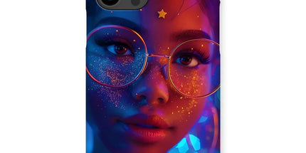 Black Girl Magic Stardust Cosmic Vibe| Black Woman Magic Snap Phone Case by Prodigi