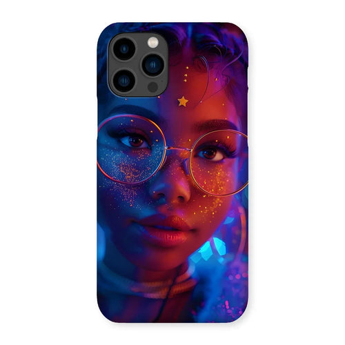 Black Girl Magic Stardust Cosmic Vibe| Black Woman Magic Snap Phone Case by Prodigi