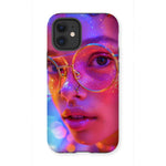 Woman Cosmic Radiance Dreamy Stardust  Tough Phone Case - D'Sare