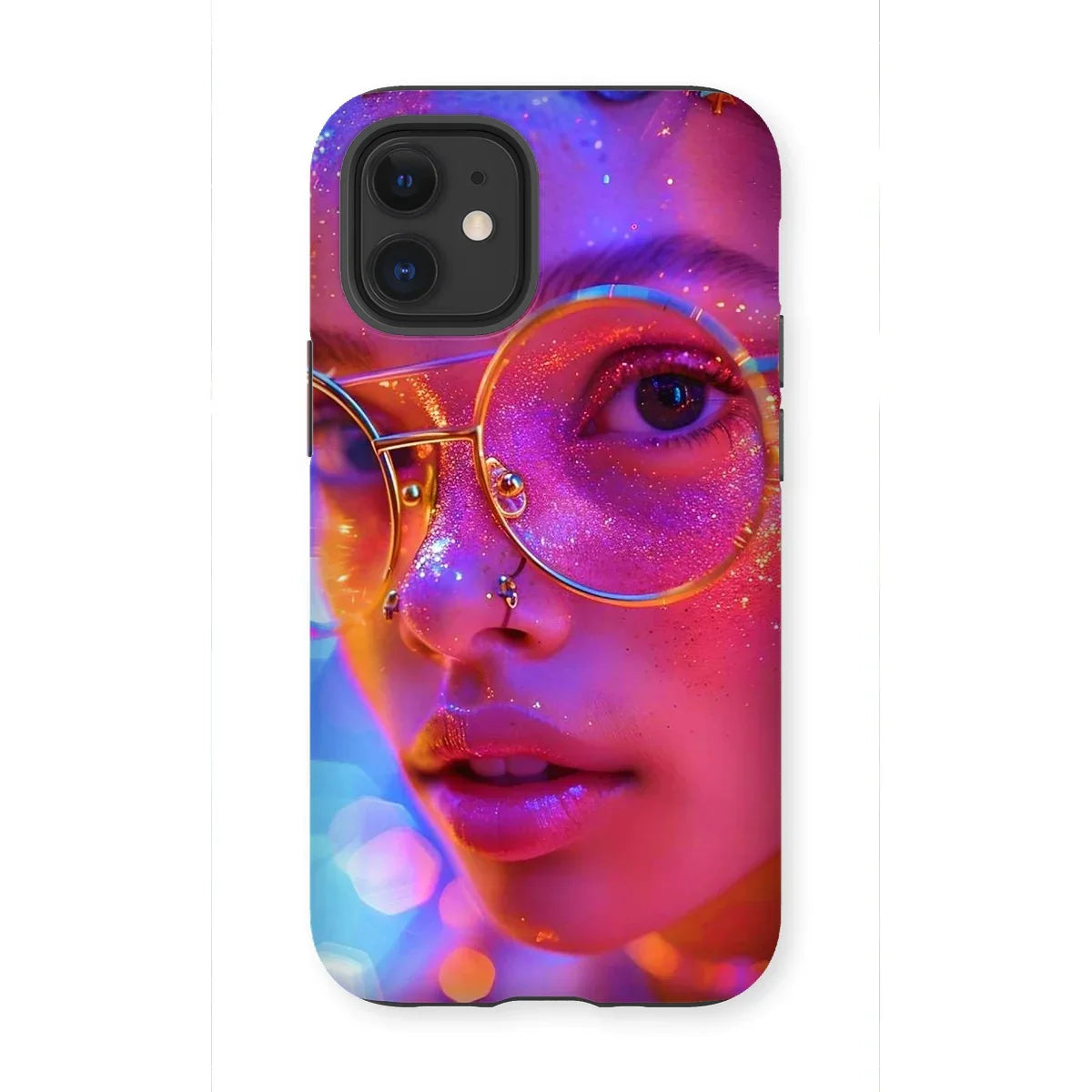 Woman Cosmic Radiance Dreamy Stardust  Tough Phone Case - D'Sare