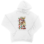 HO HO HO Christmas  College Hoodie