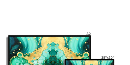 Greengoldale Framed Print by Prodigi