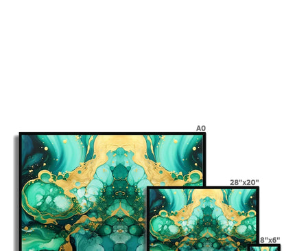 Greengoldale Framed Print - D'Sare