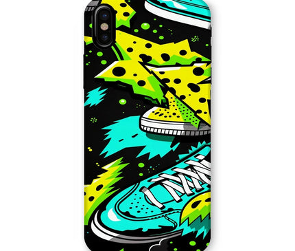 Electric Kicks Art: Urban Pop Art Explosion, Graffiti  Snap Phone Case - D'Sare