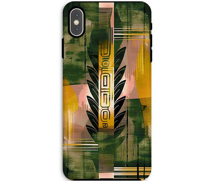 Echos of Duality Golden Reflection Tough Phone Case