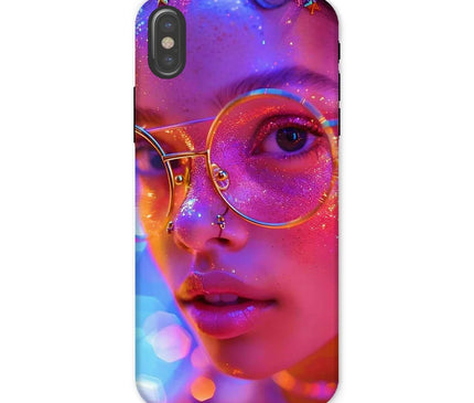 Woman Cosmic Radiance Dreamy Stardust  Tough Phone Case - D'Sare