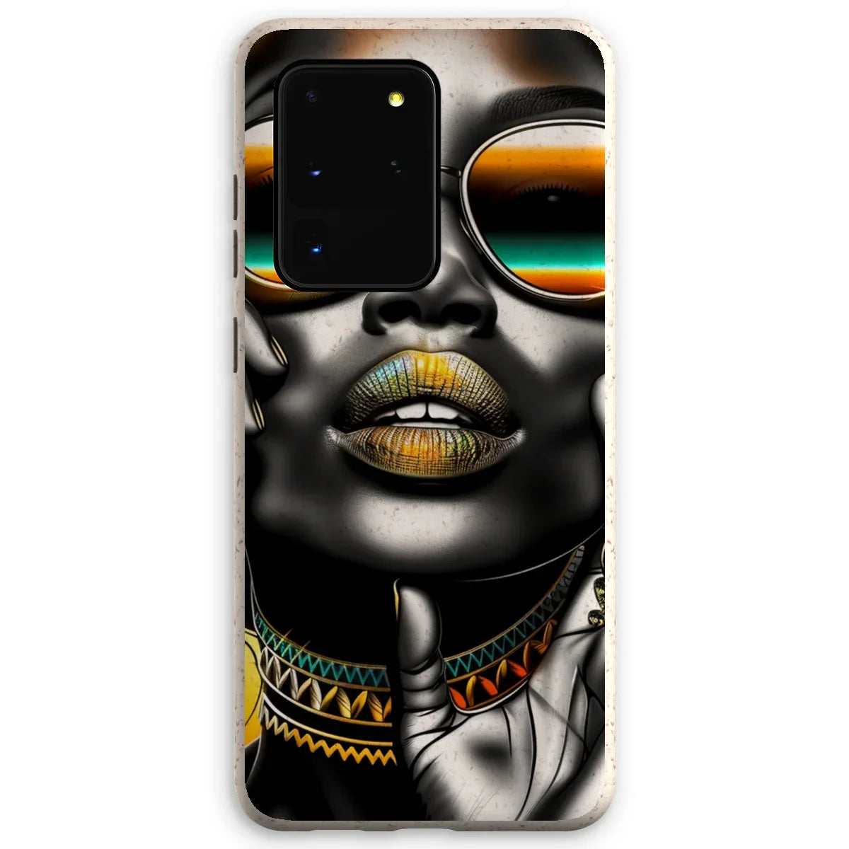 Vibrant Flow Girl Eco Phone Case - D'Sare