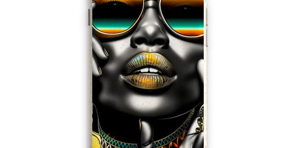 Vibrant Flow Girl Eco Phone Case by Prodigi