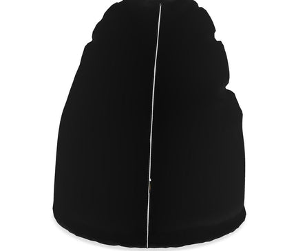 Obsidian Gold and Black Geometric Luxe Bean Bags Cover Only