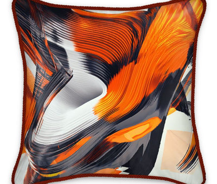 Noirblaze Silk Cushions