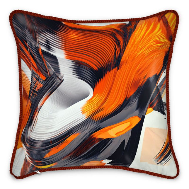 Noirblaze Silk Cushions
