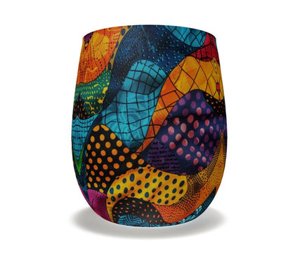 Abstract Patterns Water Glass