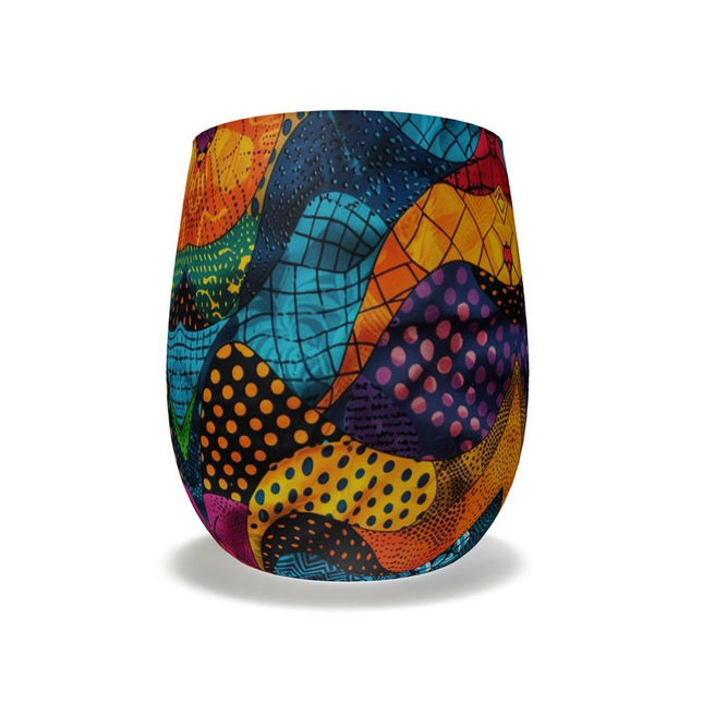 Abstract Patterns Water Glass