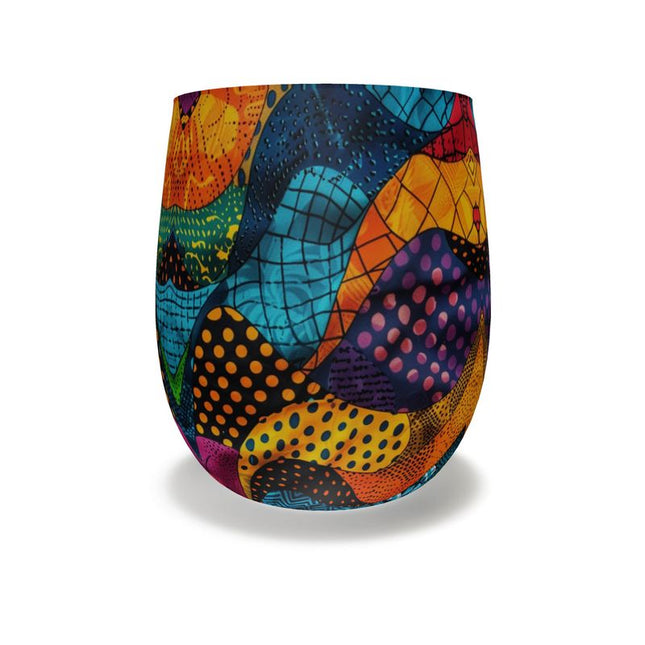 Abstract Patterns Water Glass