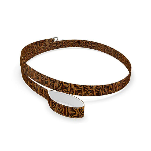 Orange and Black Dog Lead