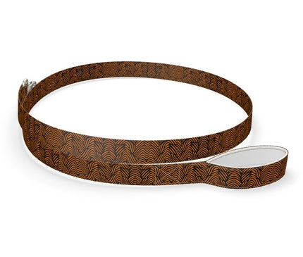 Orange and Black Dog Lead