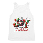 Joy To The World Christmas  Softstyle Tank Top