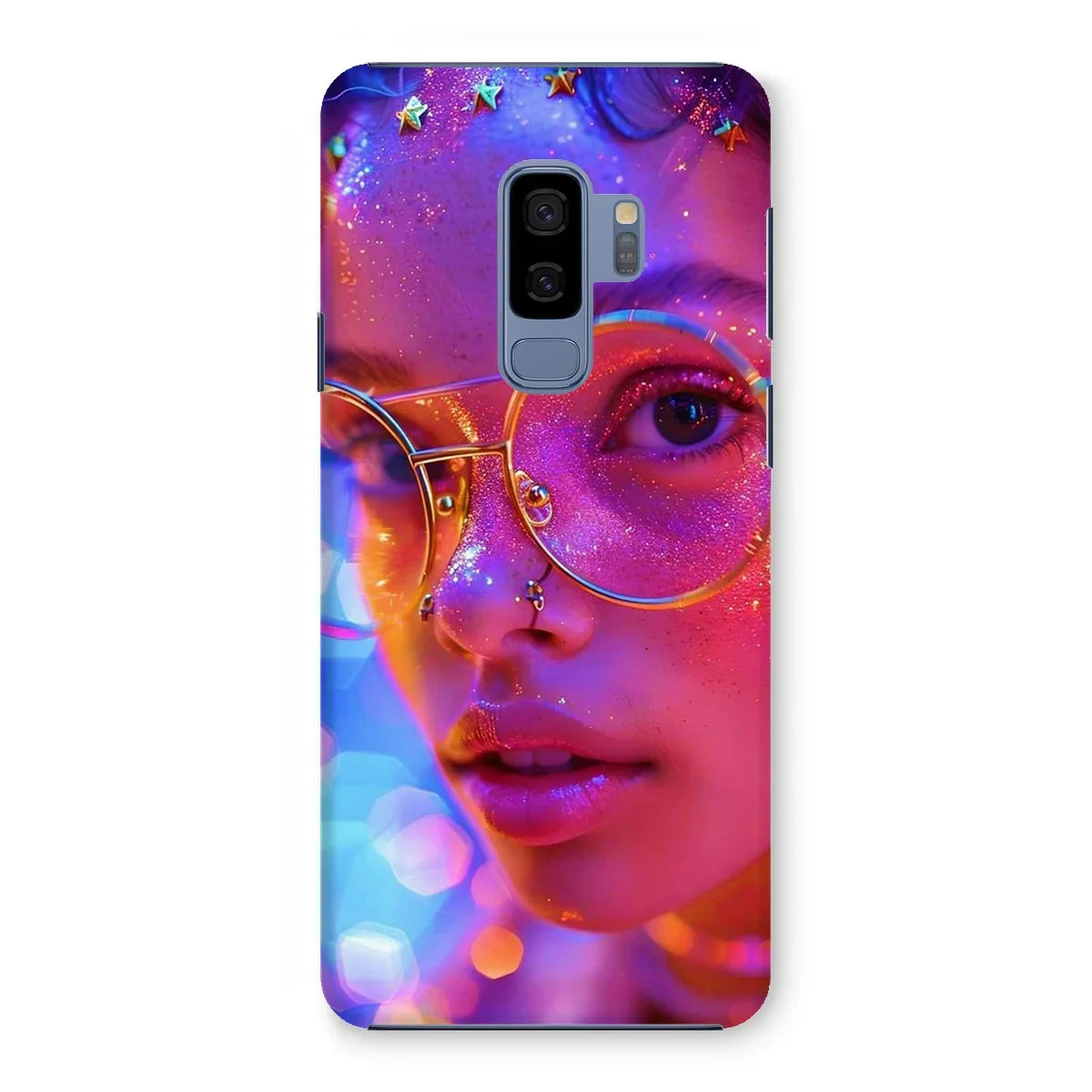 Woman Cosmic Radiance Dreamy Stardust  Snap Phone Case - D'Sare