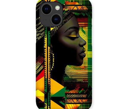 Red and Green Black Queen Fusion Snap Phone Case