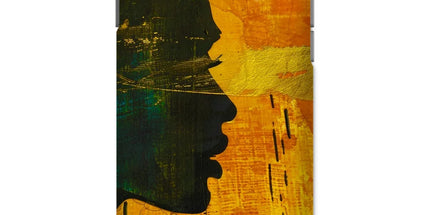 Golden Afrocentric Silhouette Tough Phone Case by Prodigi