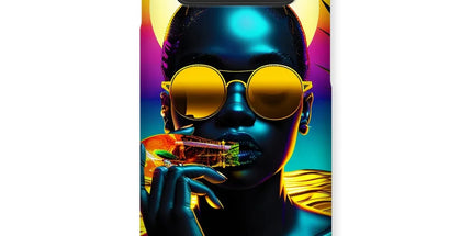 Tropical Sunset Dreams : Neon Vibes Snap Phone Case by Prodigi