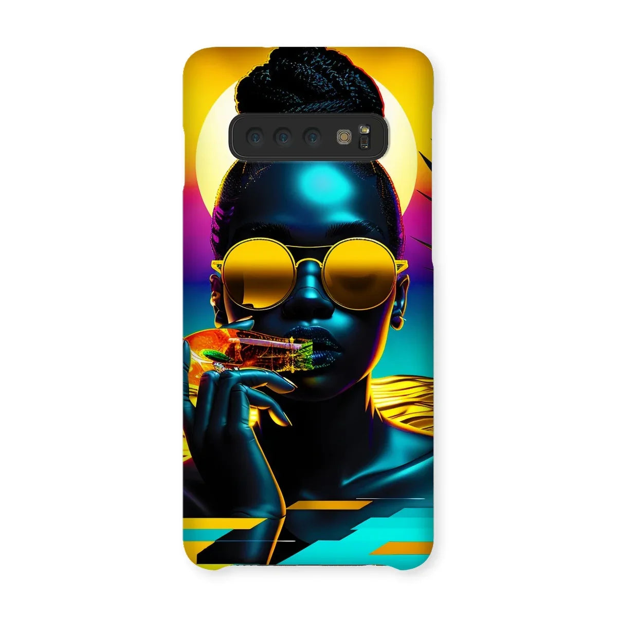 Tropical Sunset Dreams : Neon Vibes  Snap Phone Case - D'Sare