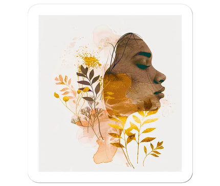 Golden Harmony Silhouette 06 Sticker - D'Sare