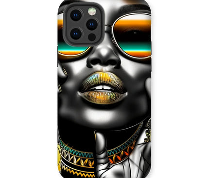 Vibrant Flow Girl Tough Phone Case - D'Sare
