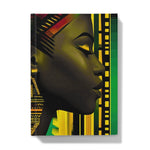 African Print Empress  Hardback Journal - D'Sare