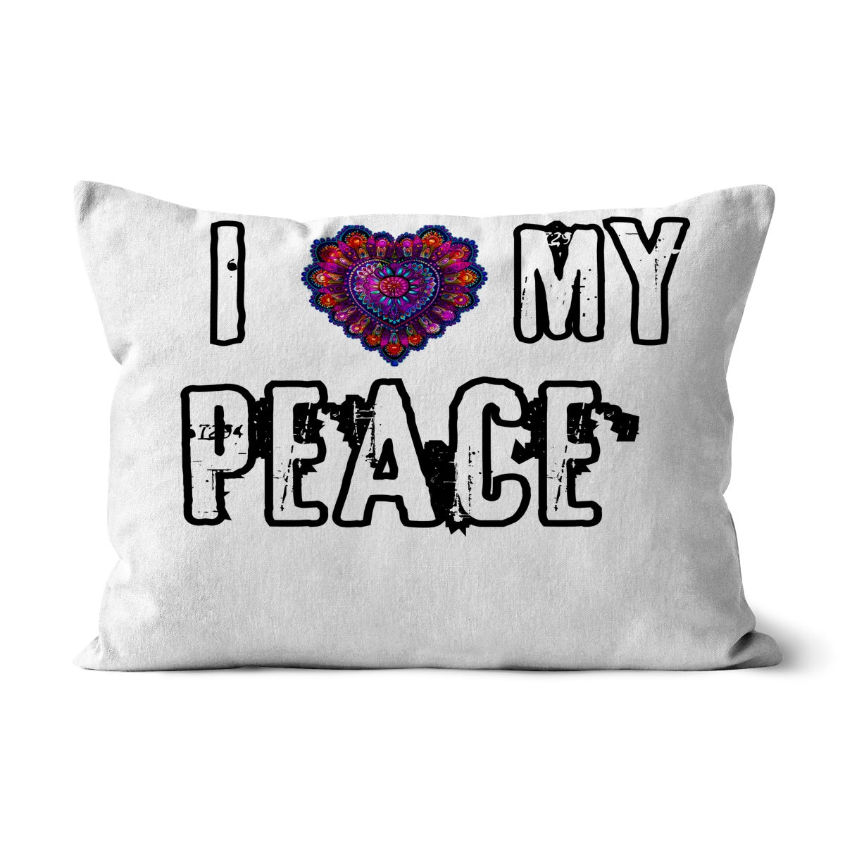 I Love My Peace Cushion