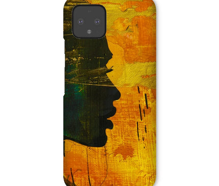Golden Afrocentric Silhouette Snap Phone Case - D'Sare