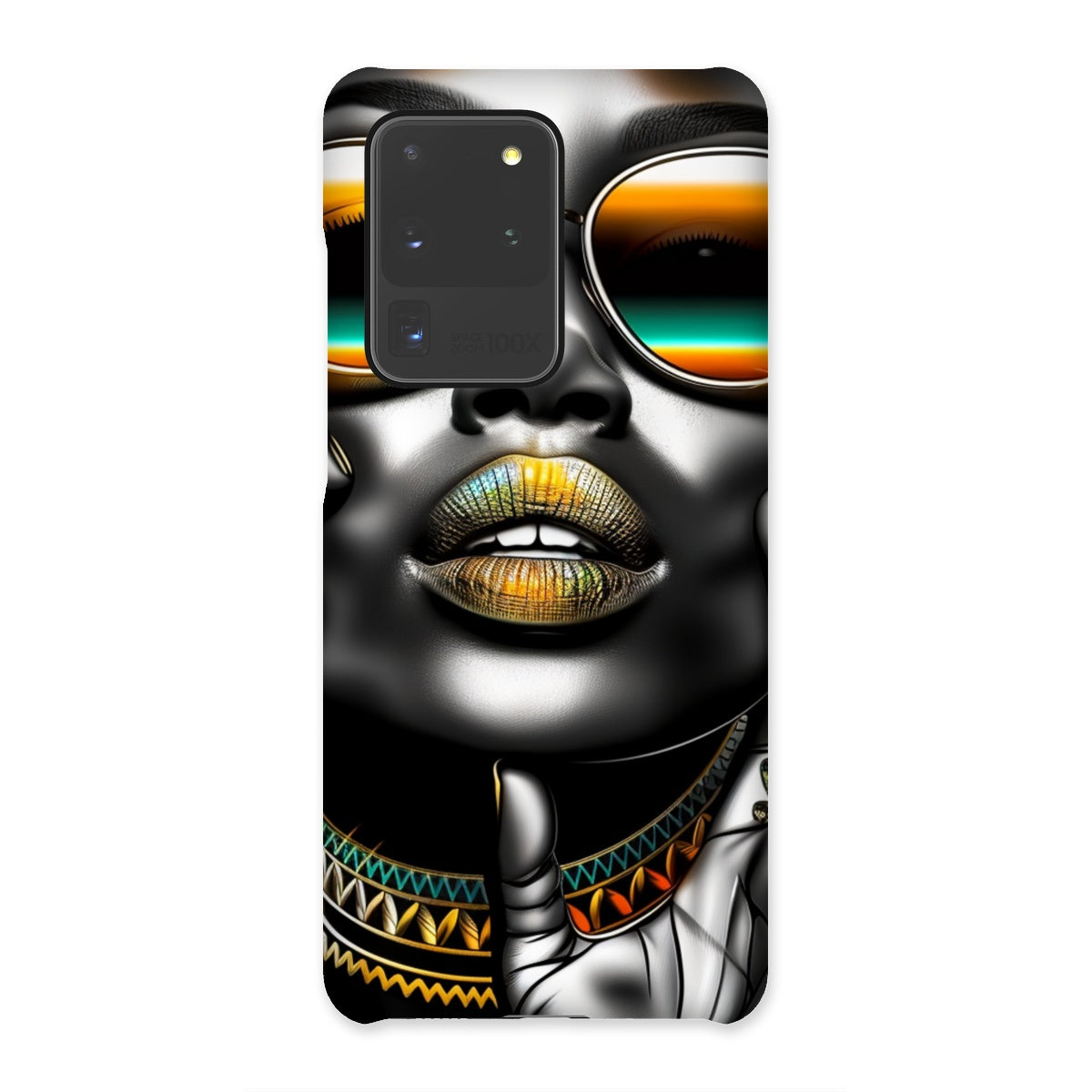 Vibrant Flow Girl Snap Phone Case - D'Sare