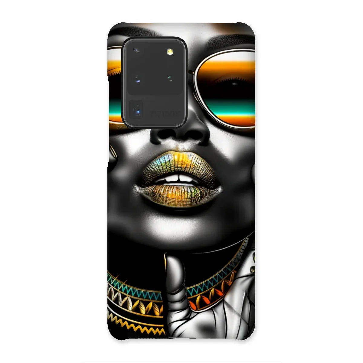 Vibrant Flow Girl Snap Phone Case - D'Sare