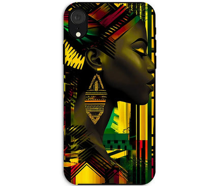 African Print Empress  Tough Phone Case - D'Sare