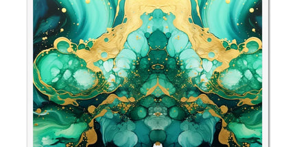 Greengoldale Framed Print by Prodigi