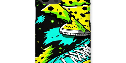 Electric Kicks Art: Urban Pop Art Explosion, Graffiti Snap Phone Case by Prodigi