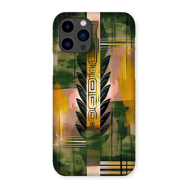 Echos of Duality Golden Reflection Snap Phone Case