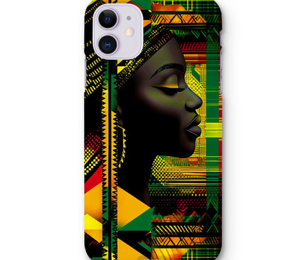 Red and Green Black Queen Fusion Snap Phone Case