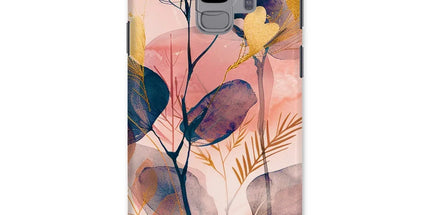 Peachy Golden Flora Escape Snap Phone Case by Prodigi