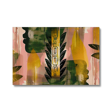 Echos of Duality Golden Pink Reflection Eco Canvas