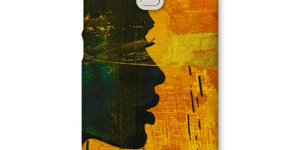 Golden Afrocentric Silhouette Snap Phone Case by Prodigi