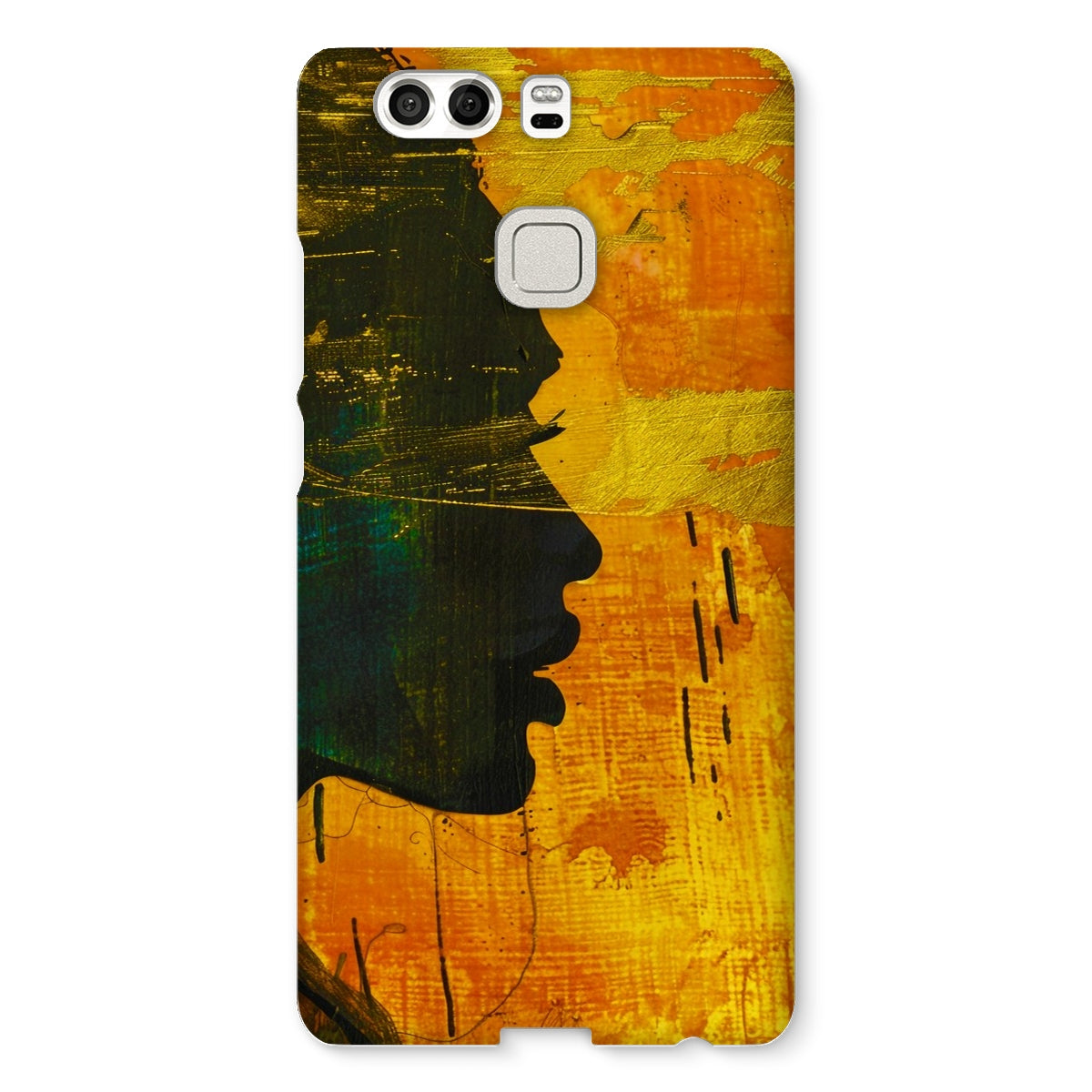 Golden Afrocentric Silhouette Snap Phone Case - D'Sare