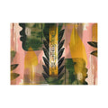 Fine Art Postcards — Echos of Duality: Golden Pink Reflection Classic Postcard