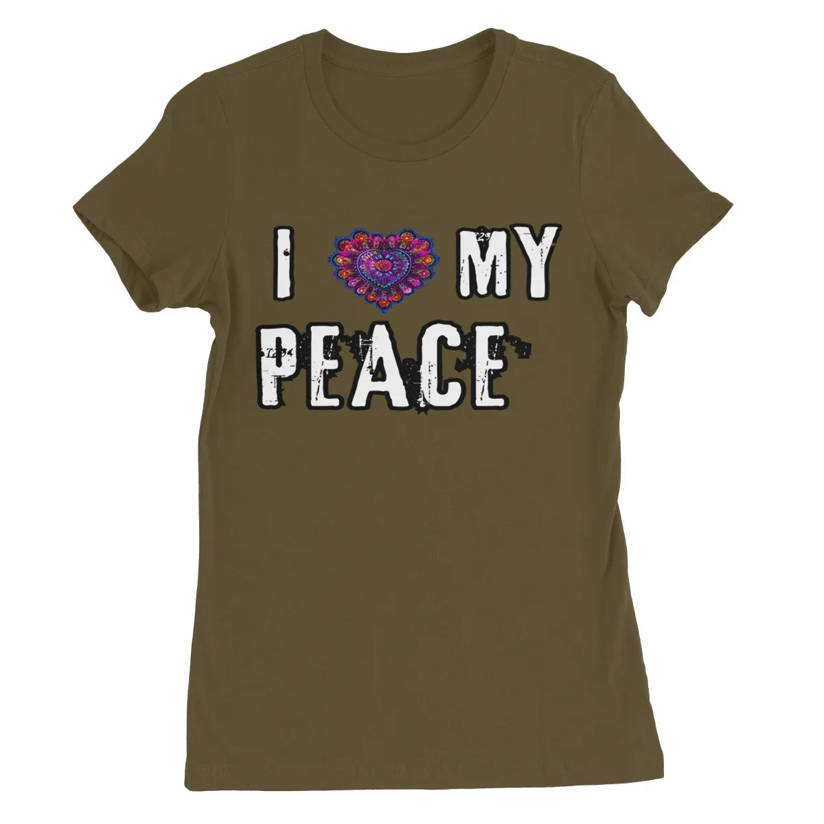 I Love My Peace Women's Favourite T-Shirt - D'Sare