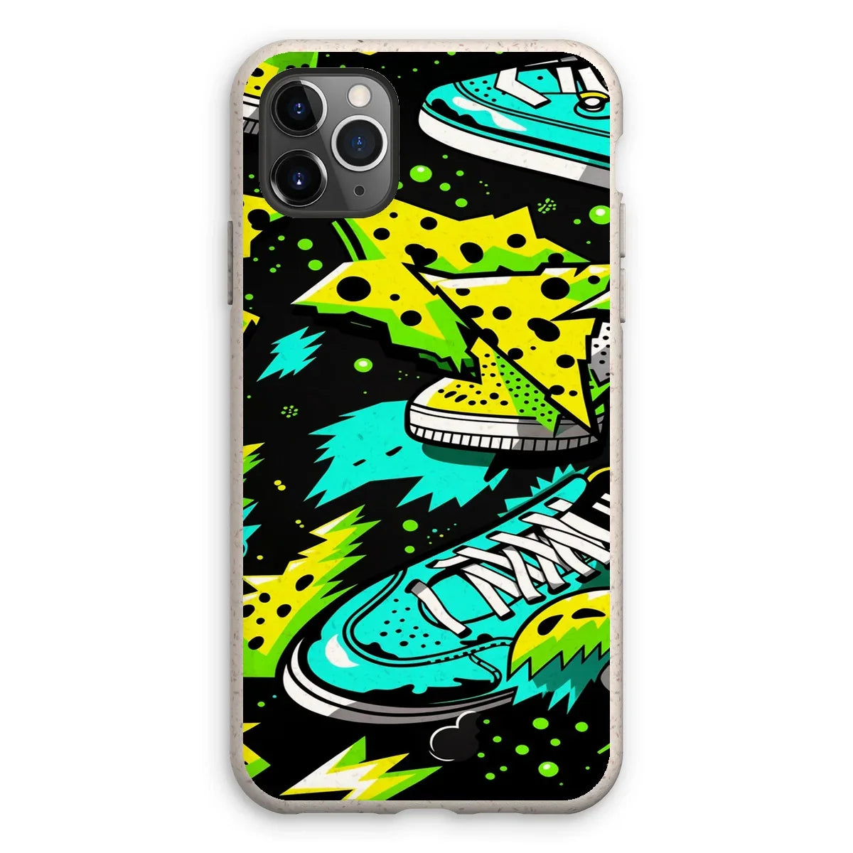 Electric Kicks Art: Urban Pop Art  Explosion, Graffiti  Eco Phone Case - D'Sare